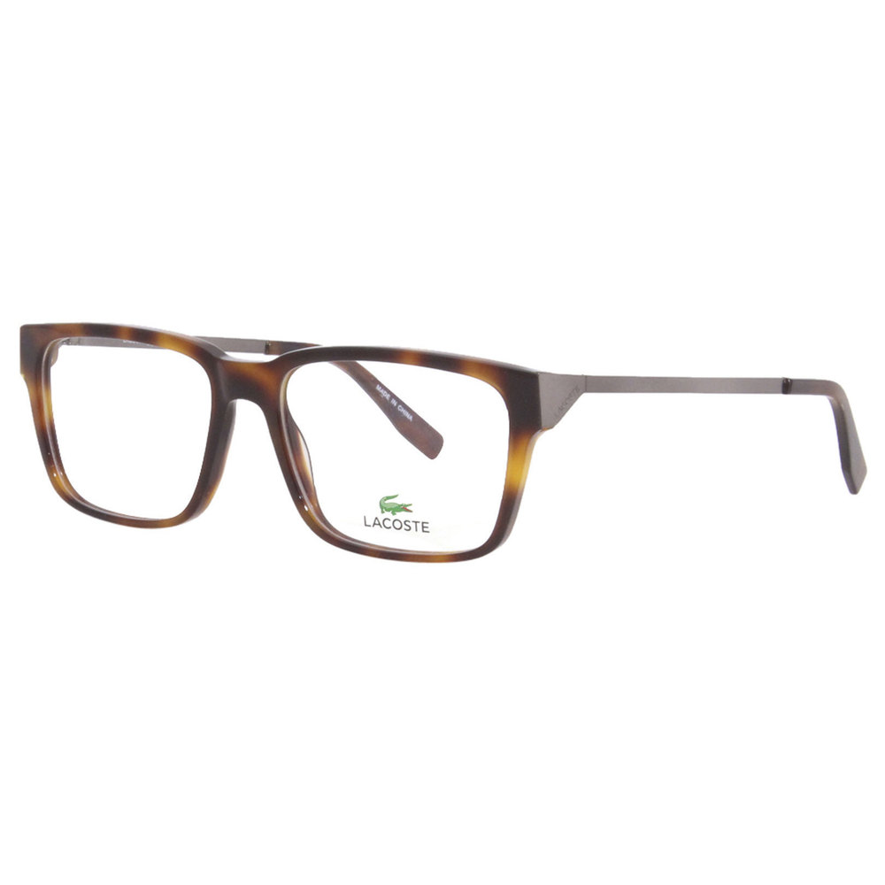 NEW Lacoste L2867 214 Havana Eyeglasses 54mm with Lacoste Case